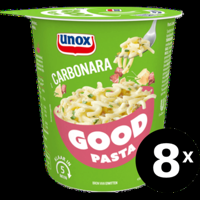 Unox Good Pasta Carbonara 8 x 71 g bij Jumbo