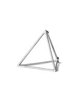 Shihara Triangle Earring 25 - Métallisé - thumbnail