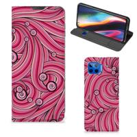 Motorola Moto G 5G Plus | Bookcase | Swirl Pink