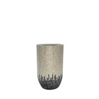 Vojtech Witte ronde poly schelp pot S