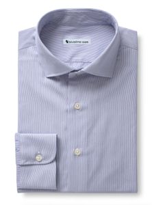 MERRIGI - Marineblauw gestreepte poplin MILLERAIE - TUFO 5