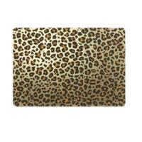 Tafel Placemats/onderleggers - gouden panterprint - 30 x 45 cm - Tafel dekken Tafel Placemats/onderleggers - gouden panterprint - 30 x 45 cm - Tafel dekken