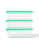 HEMA Vershoudbakjes 1.2L - 3 stuks
