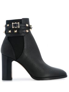 Valentino Garavani bottines Rockstud - Noir