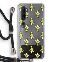 Bananas: Xiaomi Mi Note 10 Transparant Hoesje met koord