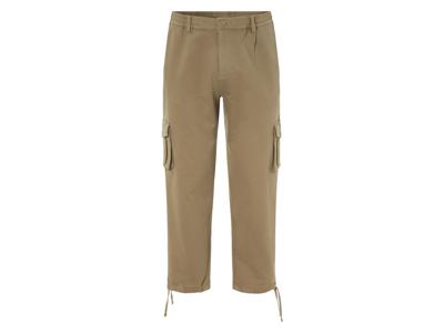 LIVERGY Heren cargobroek (XL, Beige)