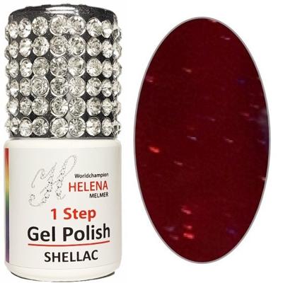 Helena Melmer Gelpolish 76 - Robijn Rood met fonkeling
