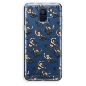 Zeemeermin: Samsung Galaxy A6 (2018) Transparant Hoesje
