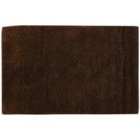 MSV Badkamerkleedje/badmat voor op de vloer - bruin - 45 x 70 cm - Badmatjes - thumbnail