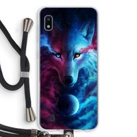 Where Light And Dark Meet: Samsung Galaxy A10 Transparant Hoesje met koord Where Light And Dark Meet: Samsung Galaxy A10 Transparant Hoesje met koord