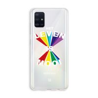 Het Leven Is Mooi: Galaxy A51 4G Transparant Hoesje