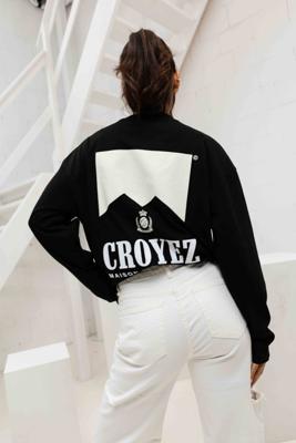 Croyez Maison Fumes Longsleeve T-Shirt Dames Zwart - Maat XS - Kleur: Zwart | Soccerfanshop