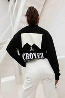 Croyez Maison Fumes Longsleeve T-Shirt Dames Zwart - Maat XS - Kleur: Zwart | Soccerfanshop