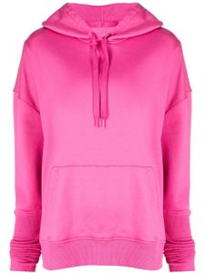 Valentino Garavani hoodie à lien de resserrage - Rose