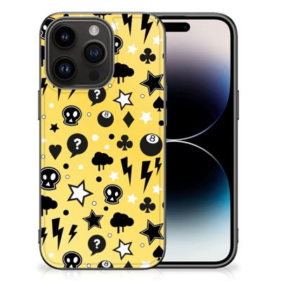 Telefoonhoesje iPhone 15 Pro Punk Geel