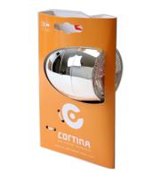 Cortina koplamp amsterdam batterij chroom