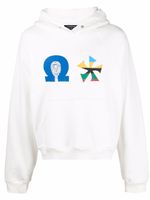 Liberal Youth Ministry hoodie Aztec à manches longues - Blanc