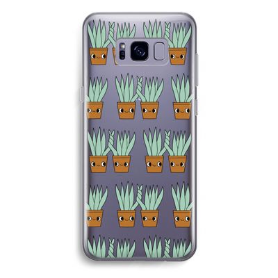 Sansevieria: Samsung Galaxy S8 Plus Transparant Hoesje