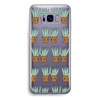 Sansevieria: Samsung Galaxy S8 Plus Transparant Hoesje