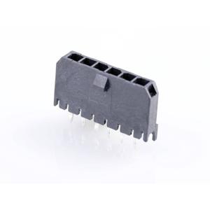 Molex 436500615 Male header, inbouw (standaard) Totaal aantal polen: 6 Rastermaat: 3.00 mm Inhoud: 1 stuk(s) Tray