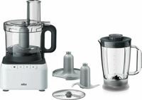 Braun Foodprocessor 800w 2snelh.+pulse Mengkom Blender Snij/Rasp Deeghaak - thumbnail