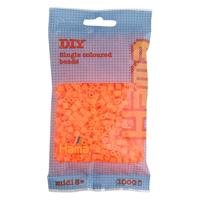Hama strijkkralen - oranje neon (038), 1000st.