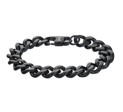 AZE Jewels Armband Gourmette Full Flat Noir | Maat XL