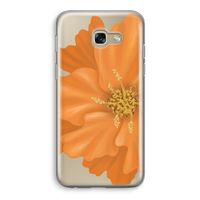 Orange Ellila flower: Samsung Galaxy A5 (2017) Transparant Hoesje