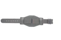 Horlogeband Universeel 61325.27.18 Onderliggend Leder Donkerbruin 18mm