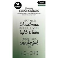 Studio Light • essentials clear stamp christmas texts