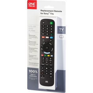 One for all Sony TV Replacement Remote afstandsbediening