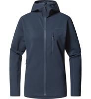 Haglofs Rosson Mid Hood Fleece Dames Tarn Blue XL