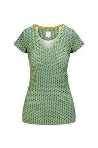 Pip Studio Pip Studio Toy Short Sleeve Top Tegola Green S