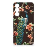 Samsung Galaxy A54 5G | TPU Hoesje | Pauw met Bloemen