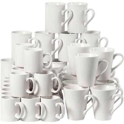Creativ Company Mokken, h: 7-10 cm, wit, 48 stuk/ 1 doos
