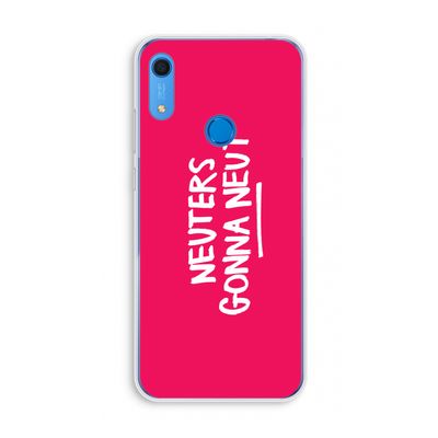 Neuters (roze): Huawei Y6s Transparant Hoesje