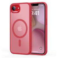 iPhone 16e HaloLock Classic Hybrid Case Frosted Red