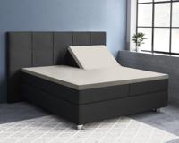 Primaviera Deluxe Splittopper Satijn Hoeslaken Creme 180 x 220 cm