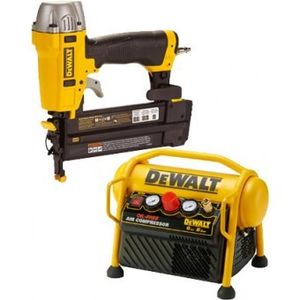 DeWalt DPSB2IN1SET - DPSB2IN1-XJ Combinatie Minibrads & nieten tacker 15-40mm + DPC6MRC Compressor - DPSB2IN1SET