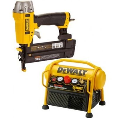 DeWalt DPSB2IN1SET - DPSB2IN1-XJ Combinatie Minibrads & nieten tacker 15-40mm + DPC6MRC Compressor - DPSB2IN1SET