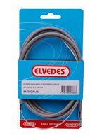 Elvedes Koppelingskabel 2,00m grijs universeel