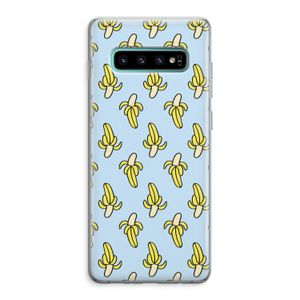 Bananas: Samsung Galaxy S10 Plus Transparant Hoesje