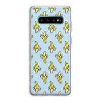 Bananas: Samsung Galaxy S10 Plus Transparant Hoesje