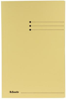 Esselte dossiermap geel, ft folio