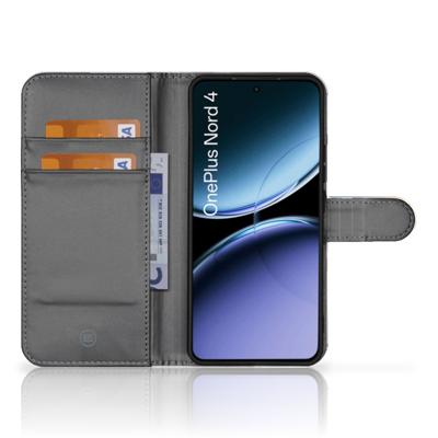 OnePlus Nord 4 | Telefoonhoesje | Met pasjeshouder | Koe