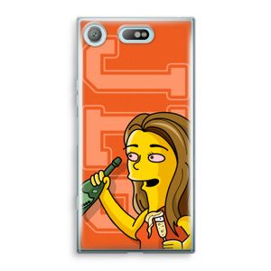 Jamie Lee Simpson: Sony Xperia XZ1 Compact Transparant Hoesje