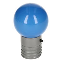 Koelkast magneten met LED lamp blauw 4,5 cm   -