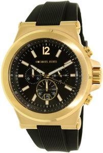 Horlogeband Michael Kors MK8325 Rubber Zwart 13mm