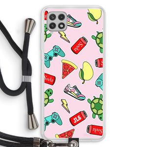 Things Jamie Loves: Samsung Galaxy A22 4G Transparant Hoesje met koord