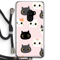 Katten: Xiaomi Mi Mix 2 Transparant Hoesje met koord